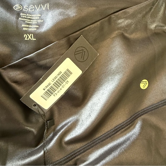 Savvi Mirage Leggings NWT Size 2X - Picture 6 of 6
